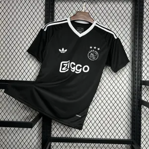 24-25 Ajax Black GoalKeeper Kit Soccer Uniforms Soccer AAAAJersey Yupoo 3