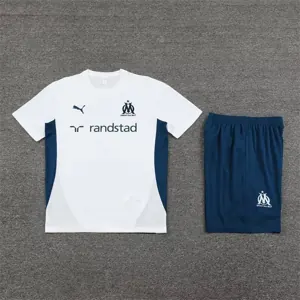 24-25 Marseille Training Soccer Jerseys Football Shirts 1