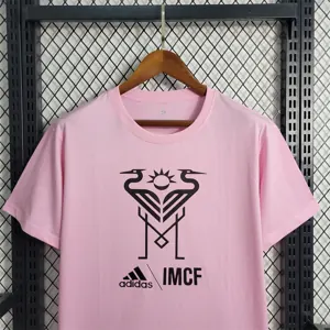 23-24 Inter Miami Casual Shirt Pink Size S-XXL Soccer Jerseys 3