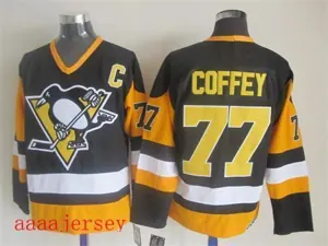 Pittsburgh Penguins retro ice hockey jersey M-3XL 匹兹堡企鹅队复古冰球服 2