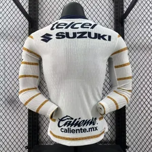 24-25 Pumas Home Long Sleeve Player Version Shirt Sport AAAAJersey Yupoo 4