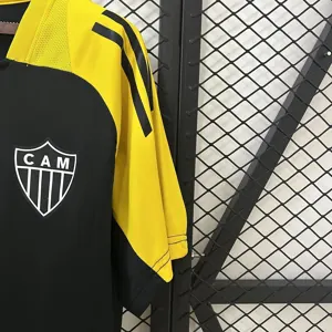 25-26 Atlético Mineiro Training Black Kit Soccer T-Shirt AAAAJersey Dropship Yupoo 7