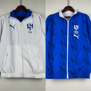 23-24 Al-Hilal Saudi Both Windbreaker Jackets Yupoo 3