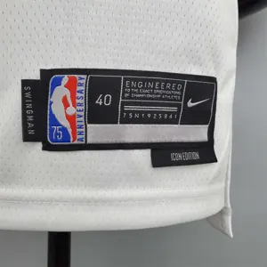 75th Anniversary Jordan #45 Bulls White 3