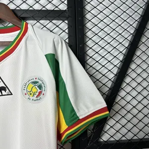 2002 Senegal Home Retro Kit Vintage Shirt AAAAJersey Wholesale Yupoo 1
