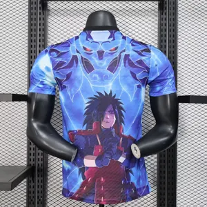25-26 Japan Naruto & Sasuke Blue Special Edition Kit Player Version Shirt AAAAJersey Wholesale 3