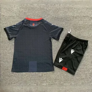 2024 Georgia Away Kid Kits UEFA Euro Youth Apparels Football AAAAJersey Supplier 1