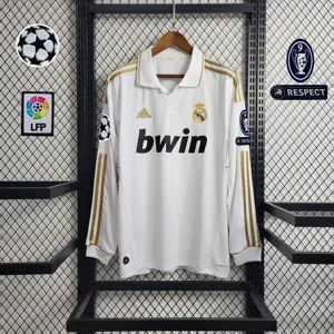 11-12 Real Madrid home long sleeve 1