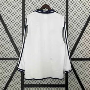 00-01 Real Madrid Home Retro Kit Long Sleeve Vintage Shirt Football AAAAJersey Supplier 6