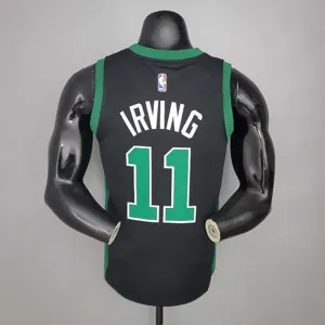 Irving #11 Celtics White Jordan theme black 4