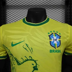 2024 Brazil Yellow Birds Special Edition Player Version Shirt AAAAJersey Supplier Yupoo 1