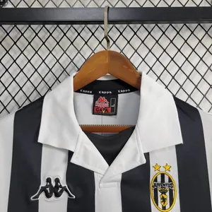 99-00 Juventus Retro Home Kit Long Sleeve Shirt Best Jerseys Yupoo S-2XL 1