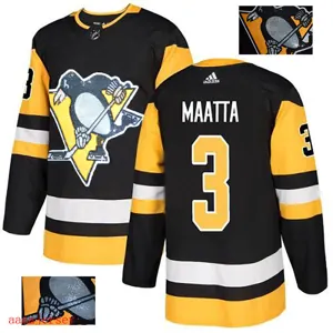 2018 Pittsburgh Penguins ice hockey jersey M-3XL 匹兹堡企鹅队时尚亮片款冰球服 14
