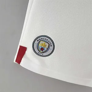 22-23 Manchester City Shorts White 4