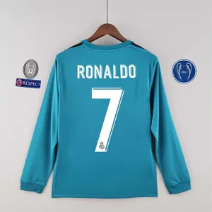 17-18 Real Madrid third away long sleeve 2 2