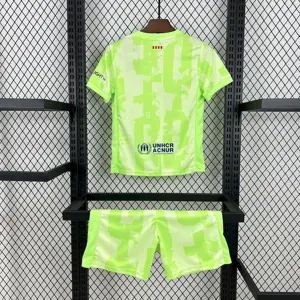 24-25 Barcelona Third Travis Scott Edition Kid Kits Youth Apparels Soccer AAAAJersey Yupoo 4
