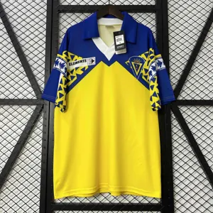 91-92 Cadiz Home Retro Kit Vintage Shirt AAAAJersey Supplier Yupoo