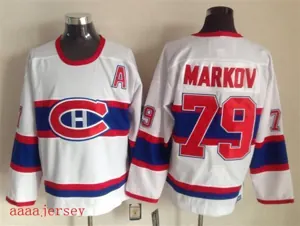 Montreal Canadiens retro ice hockey jersey M-3XL 蒙特利尔加拿大人复古冰球服 4