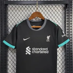 24-25 Liverpool Away Kid Kits Youth Apparels Football AAAAJersey Yupoo 2