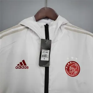 20-21 Ajax Black &amp; White Windbreaker 1
