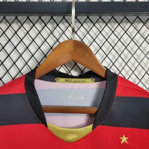 08-09 Retro Long Sleeve Flamengo Home S-XXL 5