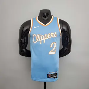 2022 season Leonard #2 Clippers City Edition Blue