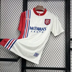 96-97 Rangers Away Retro Kit Vintage Shirt Sport AAAAJersey Yupoo 7