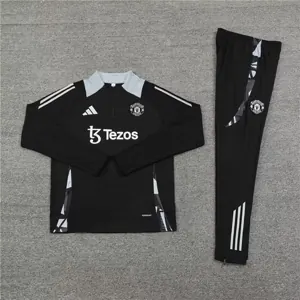 24-25 Manchester United Long Sleeve Training Suit Football Shirts 1