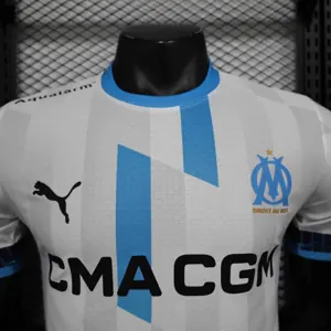 24-25 Marseille Home Kit Player Version Shirt Football AAAAJersey Supplier 6