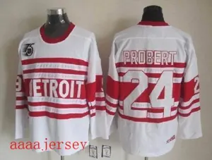 Detroit Red Wings retro ice hockey jersey M-3XL 底特律红翼队复古冰球服 5