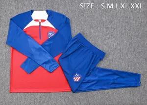 23-24 Atletico Madrid Long Sleeve Training Suit Yupoo 2
