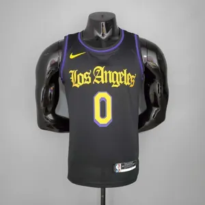 2021 YOUNG#0 Los Angeles Lakers Black Latin Black