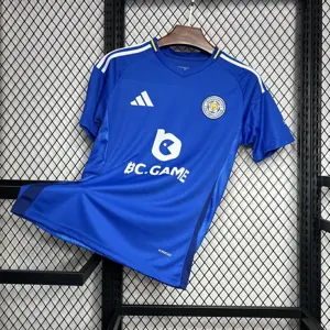 24-25 Leicester City Home Kit Football Uniforms Sport AAAAJersey Yupoo 3