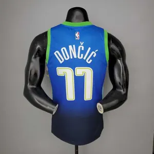 DONCIC#77 Dallas Mavericks blue idol 8
