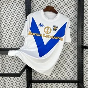 03-04 Brescia Away Retro Kit Vintage Shirt AAAAJersey Supplier Yupoo
