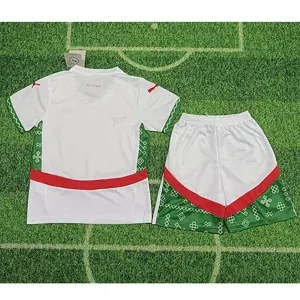 24-25 Morocco Away Kid Kits Youth Apparels Soccer AAAAJersey Yupoo 1