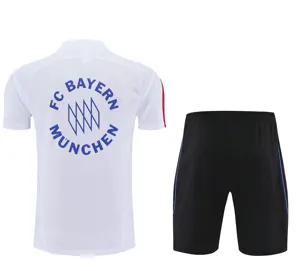 25-26 Bayern Munich OG White Training Kits Football Tracksuits 2