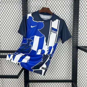 24-25 Hertha BSC Pre-Match Shirt Football Uniforms AAAAJersey Wholesale Yupoo