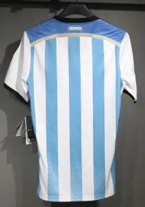2014 Argentina World Cup Home Retro Kit Vintage Player Version Sino Shirt AAAAJersey Dropship Y 3