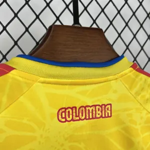 2026 World Cup Colombia Home Kids Kit Football Youth Apparels AAAAJersey Supply Yupoo 2