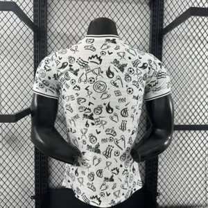25-26 Real Madrid White Silver Special Edition Kit Player Version Soccer AAAAJersey Supplier Yu 5