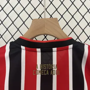 24-25 Sao Paulo Away Kid Kits Youth Apparels Football AAAAJersey Yupoo 7