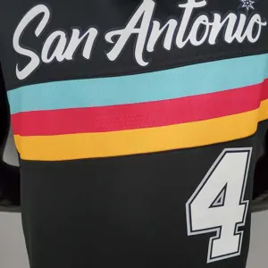 New WHITE#4 season Spurs City Edition black 1