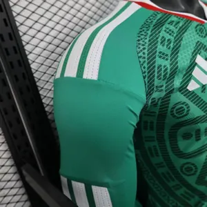 2026 World Cup Mexico Home Kit Player Version Long Sleeve Shirt Football AAAAJersey Dropship Yu 3