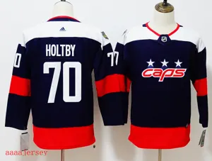 Washington Capitals kids ice hockey jersey SM-LXL 华盛顿首都队童装冰球服 4