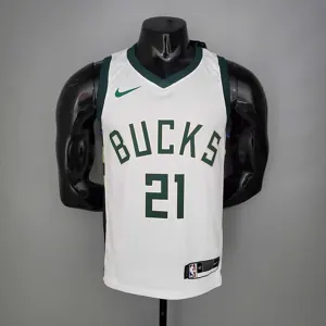 2021 HOLIDOAY#21 BUCKS Home White