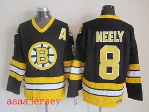 Boston Bruins retro ice hockey jersey M-3XL 波士顿棕熊队复古冰球服