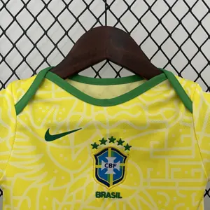 2024 Brazil Home Baby Uniform Best Wholesale Yupoo 4