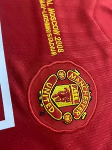 07-08 Manchester United Home Retro UCL final home kid kits 2