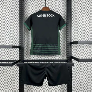 25-26 Kids Sporting Lisbon Goalkeeper Kit Youth Apparels Football AAAAJersey Dropship Yupoo 4